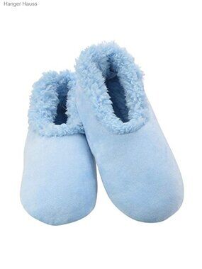 Sherpa-Lined Slipper Socks Women Fuzzy Cozy Non-Slip Washable House Slippers